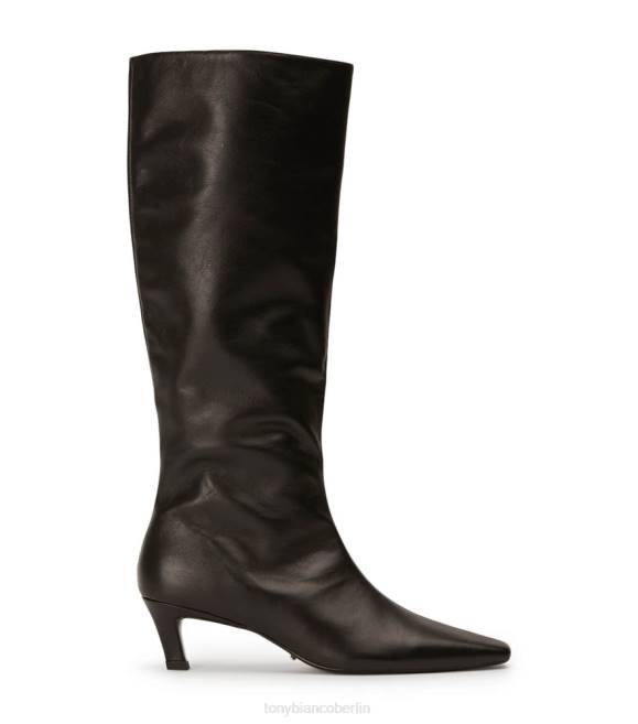 kniehohe Stiefel| de Tony Bianco Frauen Vixon Wadenstiefel schwarzes Venedig 4624398
